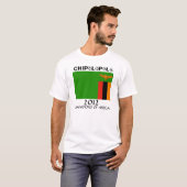 Zambia Chipolopolo African Champs T-shirt (Voorkant volledig)