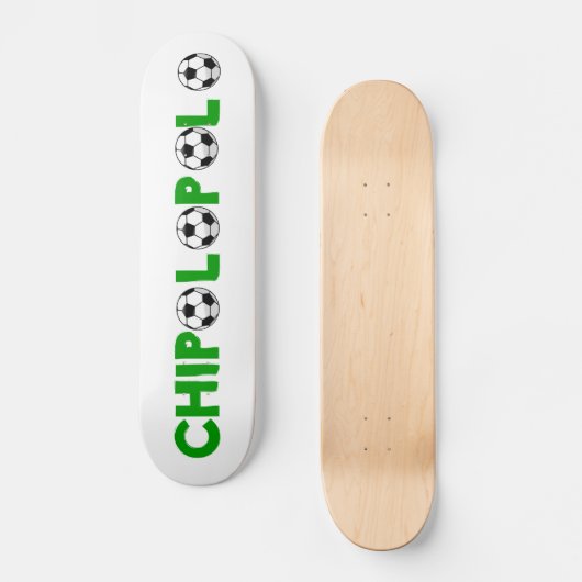 Zambia "Chipolopolo" Persoonlijk Skateboard (Voorkant)