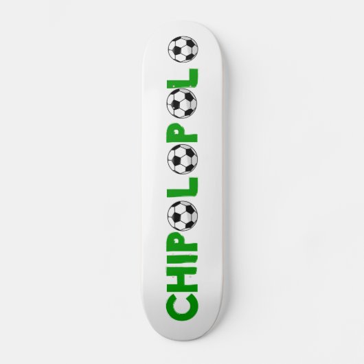 Zambia "Chipolopolo" Persoonlijk Skateboard (Voorkant)