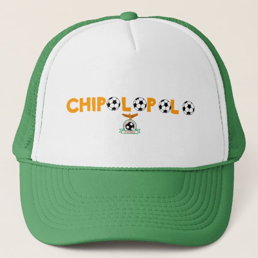 Zambia "Chipolopolo" Trucker Pet (Voorkant)