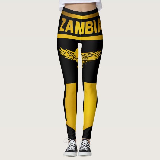 Zambia Emblem Leggings (Voorkant)