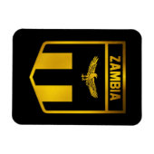 Zambia Emblem Magneet (Horizontaal)
