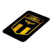Zambia Emblem Magneet (Linkerzijde)