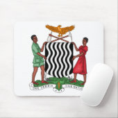 zambia emblem muismat (Met muis)