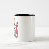 zambia emblem tweekleurige koffiemok (Center)