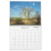 ZAMBIA EN VICTORIA HERFST CALENDAR KALENDER (Mar 2027)