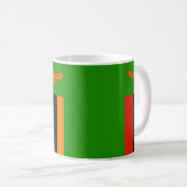 Zambia Flag Ceramic Coffee Mok (Voorkant rechts)
