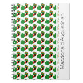 ZAMBIA FLAG Custom Add Name Notitieboek Journal (Voorkant)