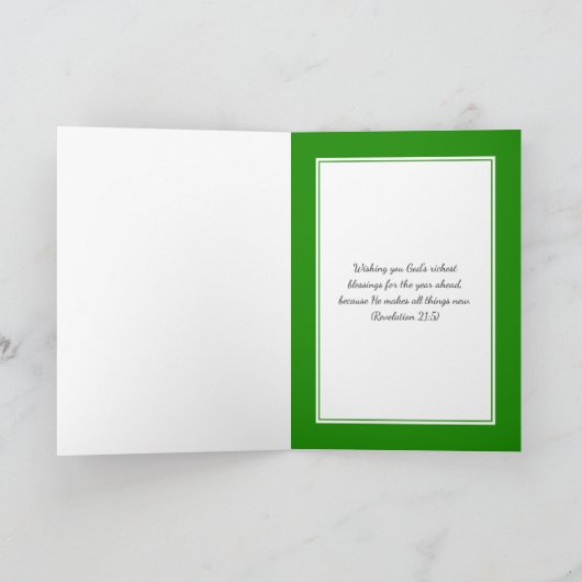 ZAMBIA FLAG | Festive Plum Pudding | Kerstmis Feestdagen Kaart (Binnen)