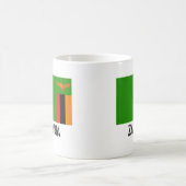 Zambia Flag Koffiemok (Center)