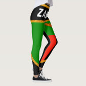 Zambia Flag Leggings (Rechts)