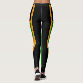 Zambia Flag Leggings (Achterkant)