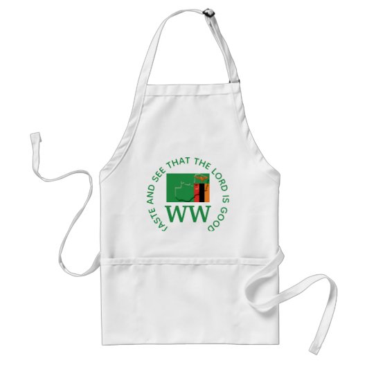ZAMBIA Flag MONOGRAM Gepersonaliseerd scripts Standaard Schort (Voorkant)