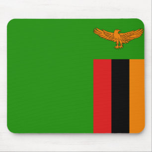 Zambia Flag Mousepad Muismat