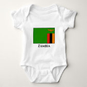 Zambia Flag Romper (Voorkant)