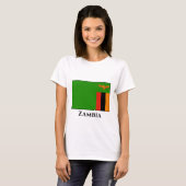 Zambia Flag T-shirt (Voorkant volledig)