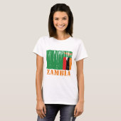 Zambia Flag T-shirt (Voorkant volledig)