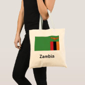 Zambia Flag Tote Bag (Voorkant (product))