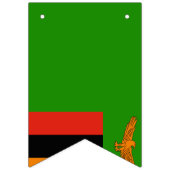 Zambia Flag Vlaggetjes (Derde vlag)
