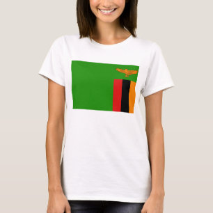 Zambia Flag x Map T-Shirt