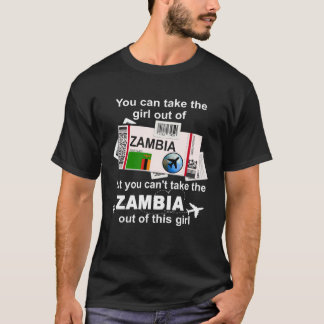 Zambia instapass  Zambia Meisje  Zambia T-shirt