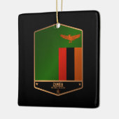 Zambia Keramisch Ornament (Links)