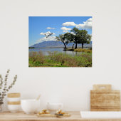 Zambia-landschap Poster (Keuken)