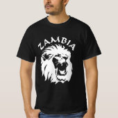Zambia Lion T-shirt (Voorkant)