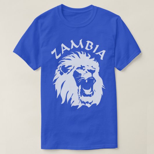 Zambia Lion T-shirt (Design voorkant)
