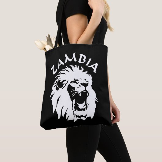 Zambia Lion Tote Bag (Dichtbij)