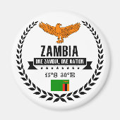 Zambia Magneet (Voorkant)
