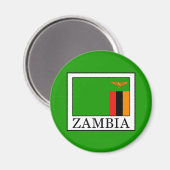 Zambia Magneet (Voorkant / Achterkant)