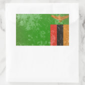Zambia Rechthoekige Sticker (Tas)