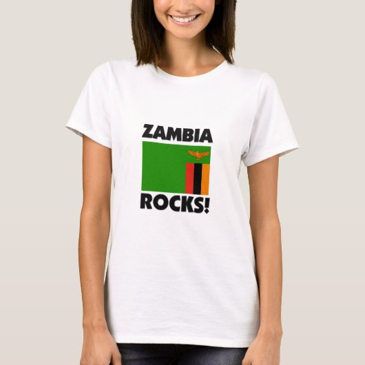 Zambia Rocks T-shirt (Voorkant)
