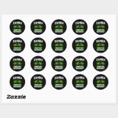 Zambia Ronde Sticker (Vel)