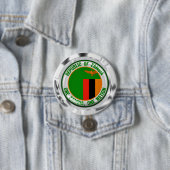 Zambia Round Emblem Ronde Button 7,6 Cm (In situ)
