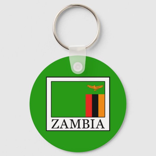 Zambia Sleutelhanger (Voorkant)