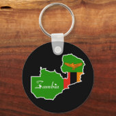 Zambia Sleutelhanger (Voorkant)