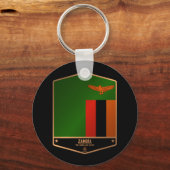 Zambia Sleutelhanger (Voorkant)