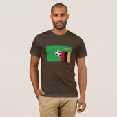 Zambia Soccer T-shirt (Voorkant volledig)