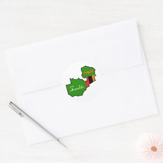 Zambia Sticker (Envelop)