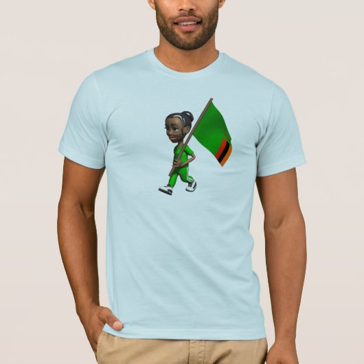 Zambia T-shirt (Voorkant)