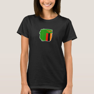 Zambia Trots op Zambiaanse Vlag 2 T-shirt