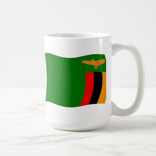 Zambia Vlag Mok (Rechts)