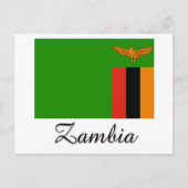 Zambia-vlagontwerp Briefkaart (Voorkant)