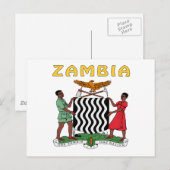 Zambia wapenstilstand briefkaart (Voorkant / Achterkant)