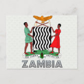 Zambia wapenstilstand briefkaart (Voorkant)