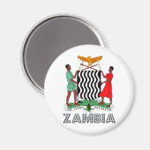 Zambia wapenstilstand magneet (Voorkant / Achterkant)
