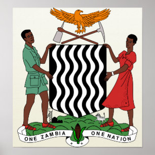 Zambia wapenstilstand poster