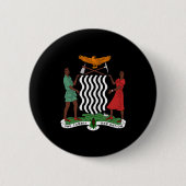 Zambia wapenstilstand ronde button 5,7 cm (Voorkant)